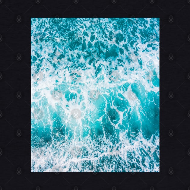 Blue Ocean Waves by Emma-shopping